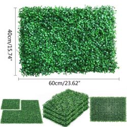   UV-odolné umelé kvetinové nástenné panely 60x40 cm, 12 ks, 5XM0053189