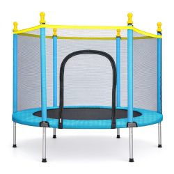   youyijia 5 ft Bezpečnostná sieť Trampolína pre deti – Modrá 5XMV458999-B