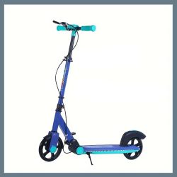   Veľké kolesá skladací kolobežka – Modrá 601099547290534-K