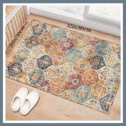   Bohém marocký štýlový koberec 50 x 80 cm 601099697586031-5080
