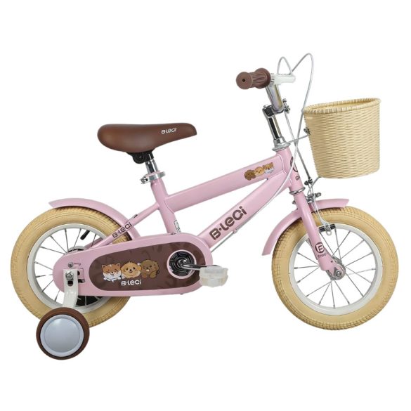 Detský bicykel B-leci v ružovej farbe s veľkosťou kolies 16" 602P-3