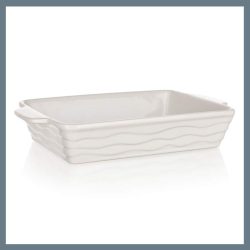   BANQUET Obdĺžniková zapekacia misa CULINARIA biela 24 x 14,5 cm 60ZF02