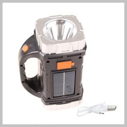 GL-2289 Solárna dobíjateľná baterka 25 W 616308