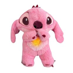   Stitch dýchajúca plyšová hračka, 30 cm, ružová 61772919-2