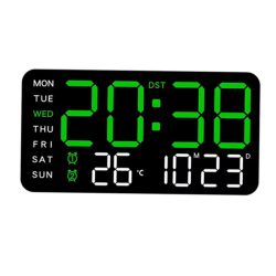   LED 6659 Digitálne nástenné a stolové hodiny – 21,5 cm 6286208