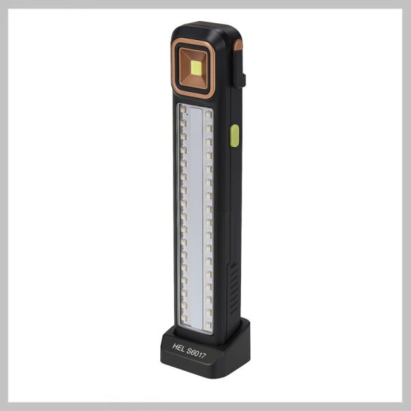 HEL-6866T Solárna LED baterka + Powerbank 629808