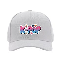   Baseballová čiapka v štýle K-POP s farebným prechodom – sivá 62MGG50266-7