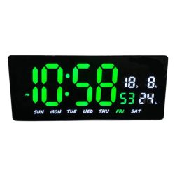   JH 3604 – LED digitálne nástenné/stolové hodiny 36 × 16 cm 6386268