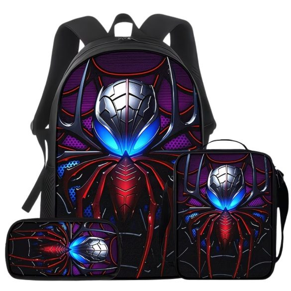 3-dielna kompletná sada batohov Spider-Man 63M3G5Q60W-3