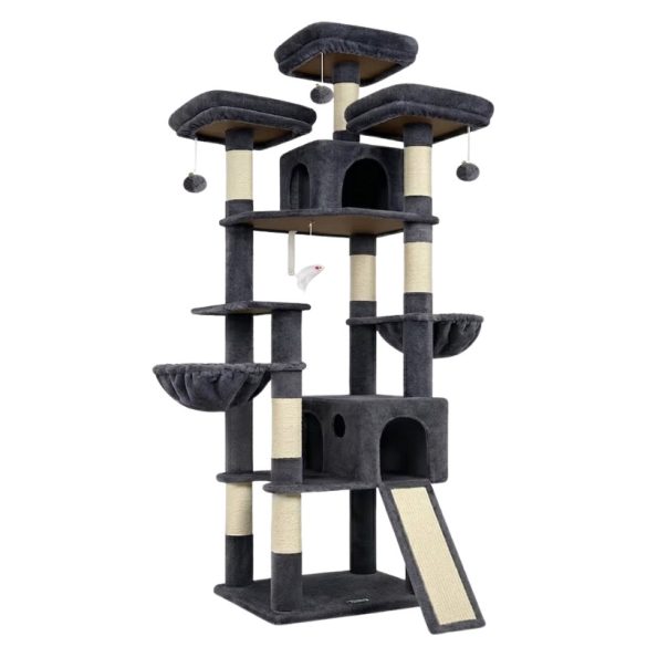 Globlazer XXL tmavosivý škrabací strom 210,82 cm 64M2855591-2