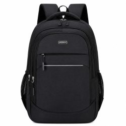   Viacpriestorový batoh na laptop a do školy v čiernej farbe 65116-4