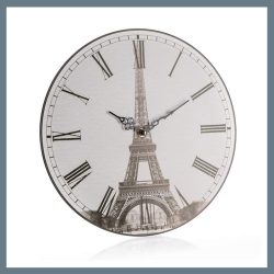 HOME DECOR Nástenné hodiny TOWER, 34 cm 65131058