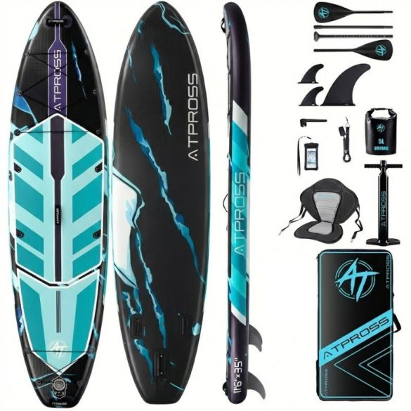 ATPROSS Extra široká nafukovacia doska SUP – Stabilita a všestrannosť na vode 65M2V5V343