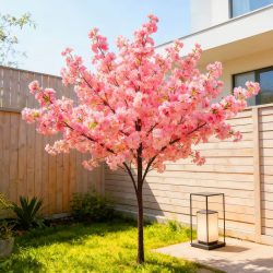 10 ks broskyňových umelých kvetov 65MX652804