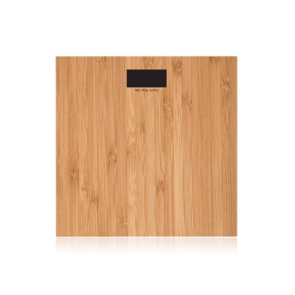 Kúpeľňová váha PRETTY UP – 150 kg, drevený vzor, digitálna 66132231