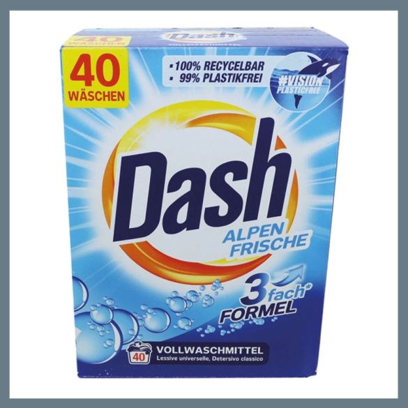 Dash Alpen Frische prací prášok 2,6 kg 6774
