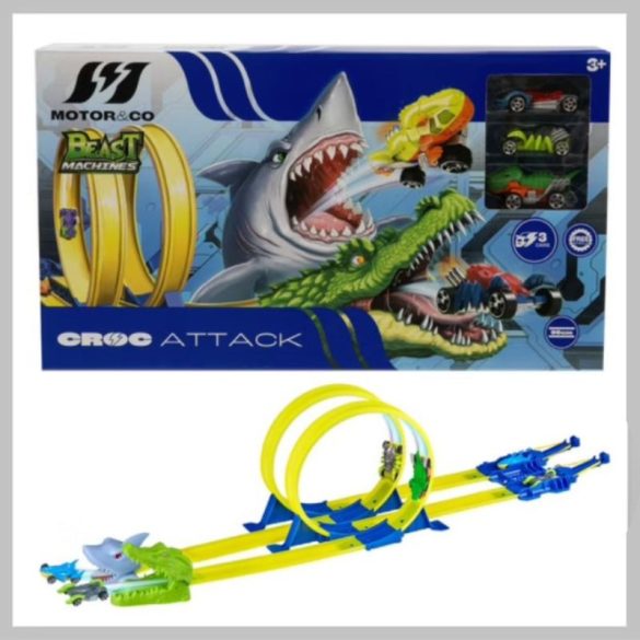 TZ Turbo City Croc Attack dráhová súprava 679-1405007