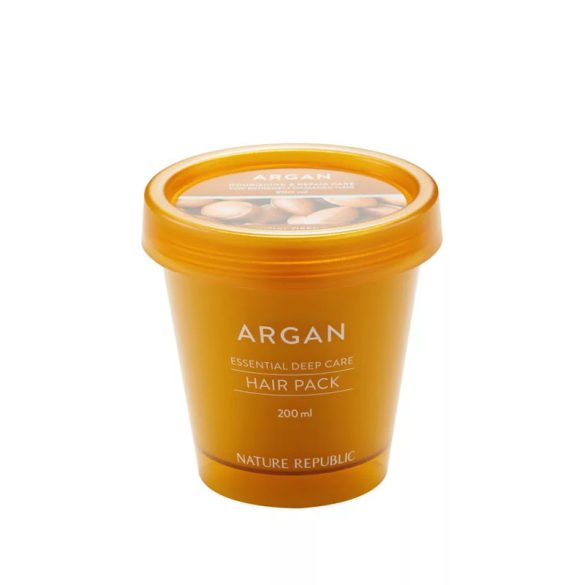 NATURE REPUBLIC Argan Essential hĺbkovo vyživujúca vlasová maska s argánovým olejom 200 ml 68614