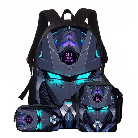 3-dielna sada futuristických mecha batohov 6WM455KK10