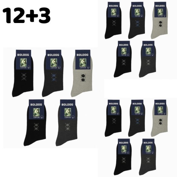 12+3 Pánske ponožky 39-43 706151-5