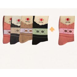   4+1 Dámska súprava bavlnených ponožiek 35 až 38 709916-4