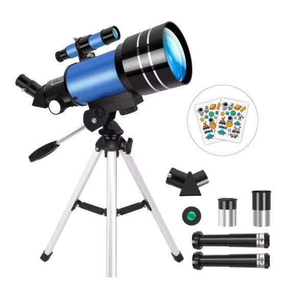70 mm refraktor s krátkym statívom, modrý 71MV359W7W-K