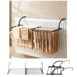   Sušička na bielizeň na radiátor s výsuvnou časťou 45–83 x 35 cm 779120