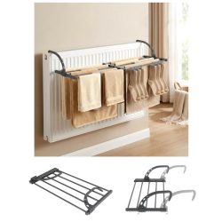   Sušička na bielizeň na radiátor s výsuvnou časťou 68,5–123 x 35 cm 779121