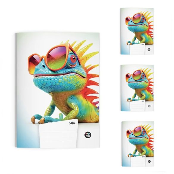 4 linkované zošity A5 Chameleon 791225