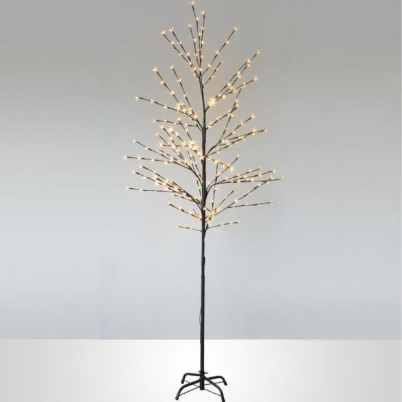MagicHome Cherry Tree LED vianočný stromček, 192 LED, 180 cm, teplá biela, IP44 8090258A