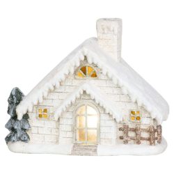   Vianočná keramická chalúpka MagicHome s LED osvetlením 40 × 20 × 34 cm 8090327