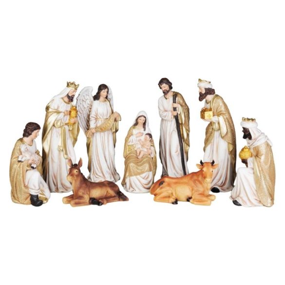 MagicHome 11-dielna sada figúrok betlehemu, 25 cm 8090604
