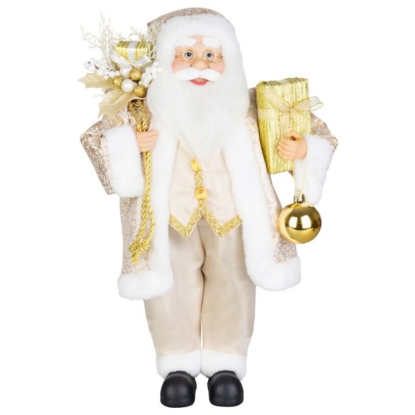 MagicHome Vianočný Santa Claus s darčekom, 16 × 26 × 41 cm 8091846