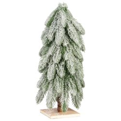   MagicHome vianočná dekorácia so snehom, 20 × 20 × 40 cm 8091945