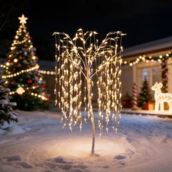   MagicHome LED dekorácia v tvare vŕby 384 LED teplá biela 180 cm 8091950