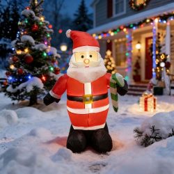   MagicHome Vianočná nafukovacia dekorácia Santa Claus 120 cm 8091959