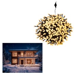  MagicHome Vianočný svetelný reťazec 700 LED, teplá biela, 7 m, 8091992