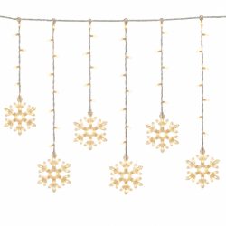   MagicHome LED reťaz s efektom padajúceho snehu s časovačom – 96 LED, teplá biela, 8+5 funkcií, 3,5 m, IP44 8092017