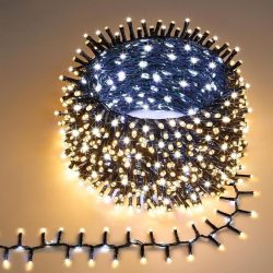   MagicHome Vianočný LED reťazec, teplá/studená biela 12,45 m 8092305