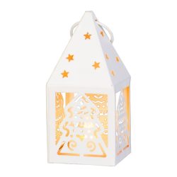   MagicHome Vianočný LED svietnik s motívom vianočného stromčeka, 13,5 cm 8092350
