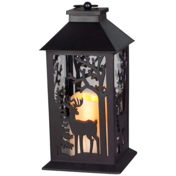 MagicHome Vianočná LED lampička s motívom jelena, 14 × 14 × 30 cm 8092352
