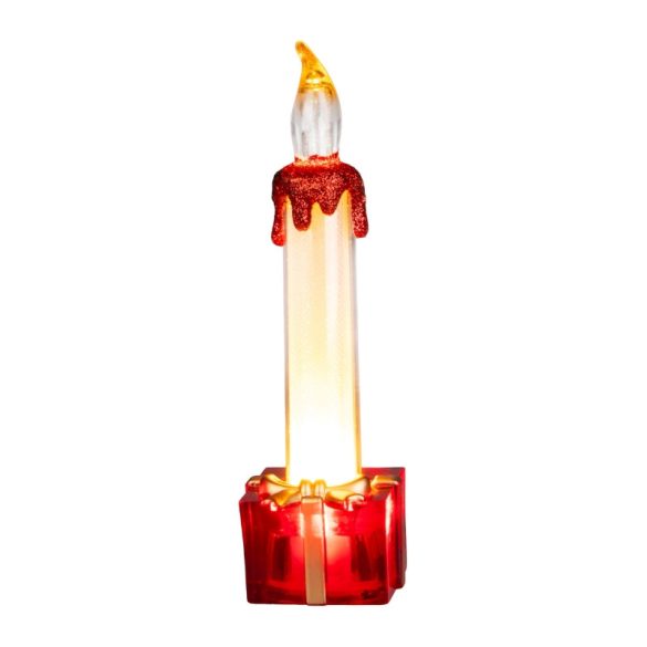 MagicHome Vianočná LED dekoratívna sviečka, 16 cm, teplá biela 8092354