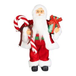 MagicHome Santa s darčekom, 45 cm, červený 8095505