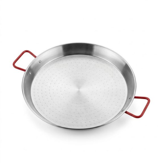 Leštená oceľová panvica na paellu 34 cm 8412595100348
