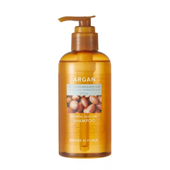 NATURE REPUBLIC Argan Essential hĺbkovo vyživujúci šampón s argánovým olejom 300 ml 87028