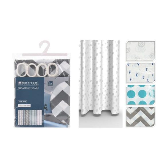 Sprchový záves 180 × 180 cm 8720573670463