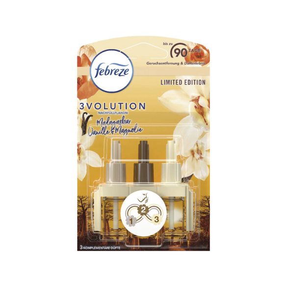 Febreze 3Volution náplň – vôňa vanilka a magnólia z Madagaskaru, limitovaná edícia 8732599