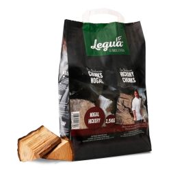 Legua Hickory drevené štiepky na údenie 2,5 kg 8898