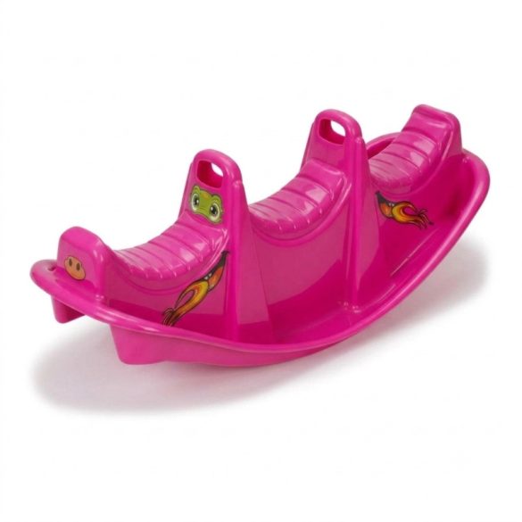 3-miestna hojdačka ROCKER s nálepkami – 100 cm 92917-R