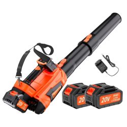   Akumulátorový fúkač lístia s ramenným popruhom s výkonom 570 CFM 9QMK35784X-570CFM